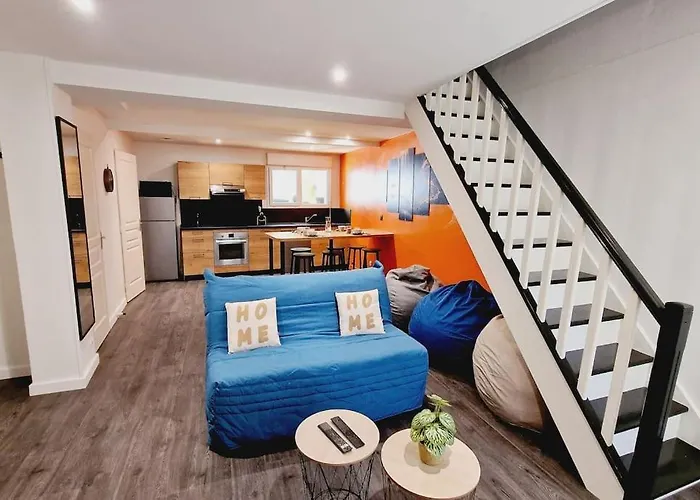 Maison, 4 A 6 Pers, Clim, Parking Prive, 2 Chambres